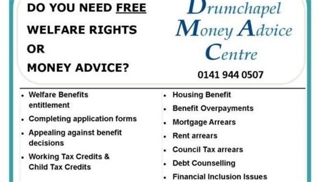 money advice service glasgow.